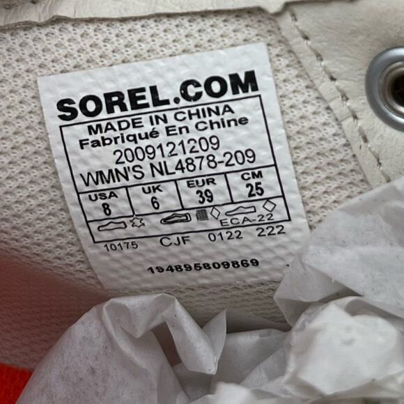 New SOREL Hi-Line Leather Women's Waterproof Hiking Boot - Picture 10 of 11